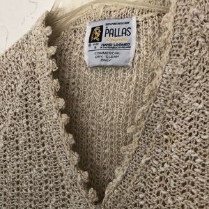 2-Piece Pallas Irish Linen Skirt & Cardigan